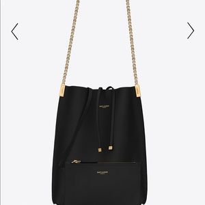 SUZANNE MINI HOBO BAG IN SMOOTH LEATHER